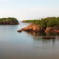 Black Beach Landscape Minnesota